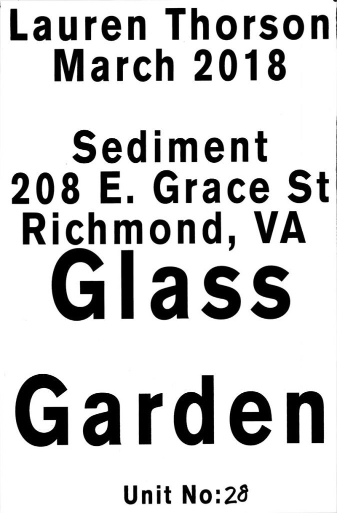 Glass Garden Lauren Thorson